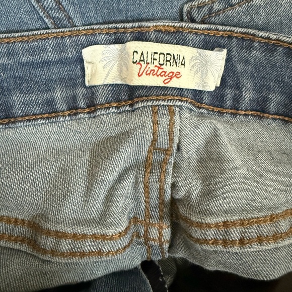 Stylish Blue Flare Women's Jeans - Picture 2 of 4